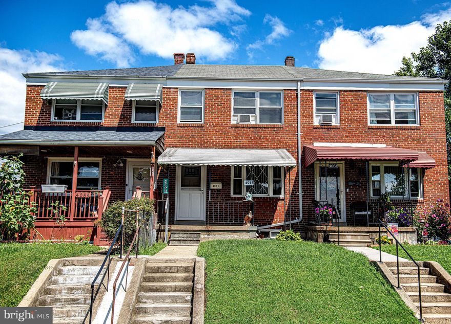 Welcome to this well maintained 3-bedroom, 1-bath brick townhome, ready for your personal touches!  Nestled in a friendly neighborhood, this home offers a solid foundation and a layout perfect for modern living. The kitchen and bathroom are waiting for your creative vision, providing a fantastic opportunity to design the spaces exactly as you've dreamed.  Upstairs, you'll find three generously sized bedrooms and the full bathroom.  The full basement provides an additional storage area or room for recreation.  Outside, enjoy a private backyard and parking pad.  This home is perfect for those looking to put in some TLC and make it their own. With a little updating, this gem can truly shine. Whether you're a first-time homebuyer or an investor, don't miss out on the chance to transform this well-loved property into your dream home!