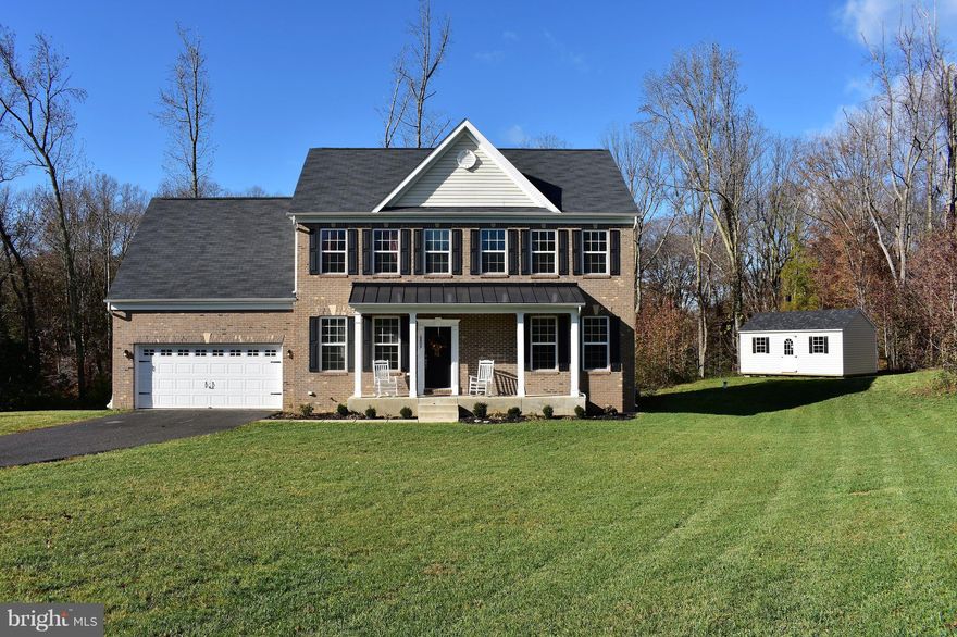 HUGE PRICE DROP!! Gorgeous, like new home in highly sought after Inverness Estates.  A private, quiet oasis nestled in the trees and full of natural light. 3,400 total sq ft, 4 bedrooms, 2.5 baths, open concept living with a den/playroom on the main floor featuring a magnetic, chalkboard wall. The basement possibilities are endless and ready to be transformed into additional living space.  HUGE, brand new shed measuring 12'x20'! Don't miss out on the opportunity to get into this neighborhood at an affordable price, as new builds are averaging in the mid- $600s!