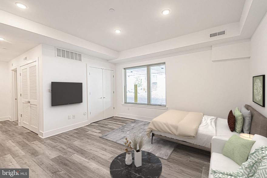 *Available NOW!*

Don't miss the opportunity to live in only one of the two studios at 1245 Ridge Ave! Upon entering, you'll be greeted by a huge open floor plan illuminated by recessed lighting and a large window. Complete with hardwood floors, central air, washer/dryer in unit and two large closets, this unit has everything. The kitchen features cool gray cabinets with sleek hardware against a textured white subway tile backsplash, quartz counter tops, garbage disposal and stainless steel dishwasher, microwave, refrigerator and electric range.

Live in this luxury apartment building at the corner of Ridge Ave and 13th St, just two blocks from the Broad Street subway station and just minutes from surrounding Spring Garden/Fairmount and Northern Liberties Neighborhoods!

Lease Terms: Generally, 1st month, and 1 month security deposit due at, or prior to, lease signing. Other terms may be required by Landlord such as last month's rent upfront. $65 application fee per applicant. Tenants are responsible for: electricity, gas (if applicable), cable/internet and $10/mo technology fee. Water is a flat monthly fee of $60. Additional fees or requirements may be applicable for units with Homeowners or Condo Associations. Landlord Requirements: Applicants to make 3x the monthly rent in verifiable gross income, credit history to be considered, no evictions within the past 5 years, and must have a verifiable rental history with on-time rental payments. Exceptions to this criteria may exist under the law and will be considered. Cosigners will be considered.

*Price reflects the net effective rent after a 1-month credit is applied at $1,275/mo.
*Parking may be available for an additional $250/mo fee.
*Small pets permitted with owner approval - $35/month pet rent per pet