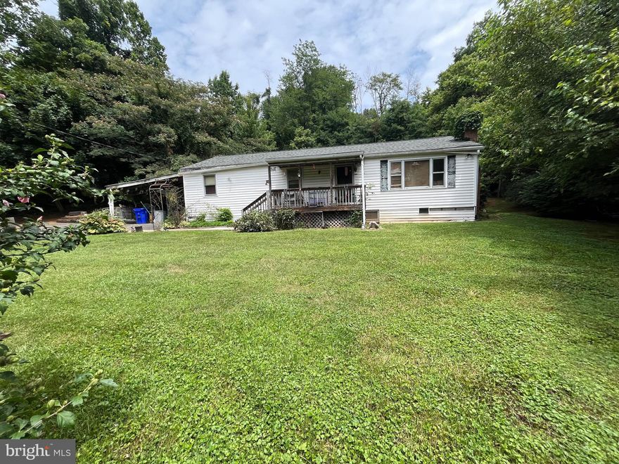 Investor alert!
3 bedroom rancher on .56 acre lot. Fantastic Myersville location. Property needs work but has great potential. Newer roof and HVAC.