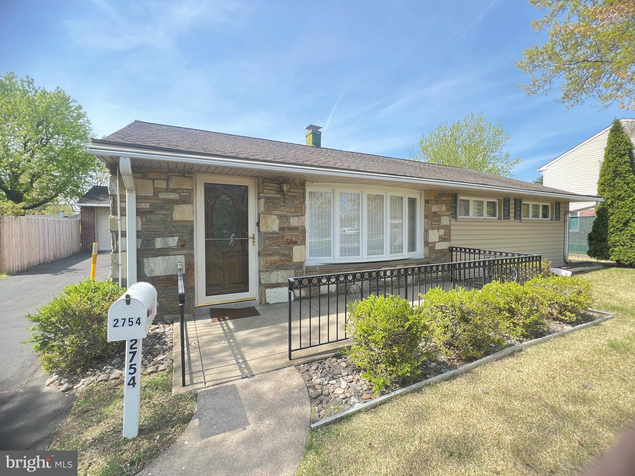 Welcome to this well-maintained ranch home in Abington Township, nestled on a nice flat lot. Walk into a sunlit living room, which features a large bay window and brand new wood flooring. Continue through to two generous sized bedrooms, a fully renovated hallway bath and an eat-in kitchen. Just steps away is the laundry and utility room for added convenience. Stay cool all summer long with central air and enjoy entertaining backyard BBQs in the large private lot or sipping lemonade on your front porch! The oversized one-car garage has added electricity, which would work great as a workshop. Need more storage? There's an additional shed behind the garage and a pull down for easy access to the attic. Whether you're downsizing or buying your first home, this is one you don’t want to miss this Move in Ready home!!!
