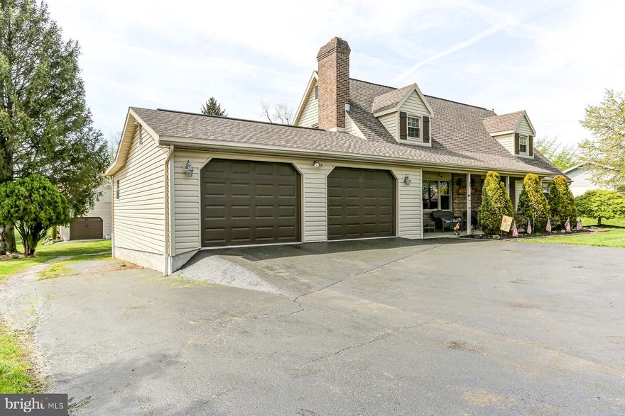 Experience the perfect blend of charm and modern living in this 4 Bedroom Cape Cod, nestled on a  1.21 Acre Lot. The interior offers plenty of space with 4 bedrooms and a partially finished basement.  One of the standout features is the lovely deck at the rear, spacious yard, and oversized  detached garage, offering plenty of space for hobbies, tools, or extra storage. The property also includes a partially finished basement that offers additional living space, home gym, theatre, or play area. Additionally, the home comes with a current solar system that was installed and paid for by the previous owners. This system generates a significant amount of energy leading to low electric bills and offering financial savings. The roof was replaced in 2016.  With its timeless appeal and beautiful outdoor space This  Cape Cod presents classic charm, a spacious layout and outdoor appeal!