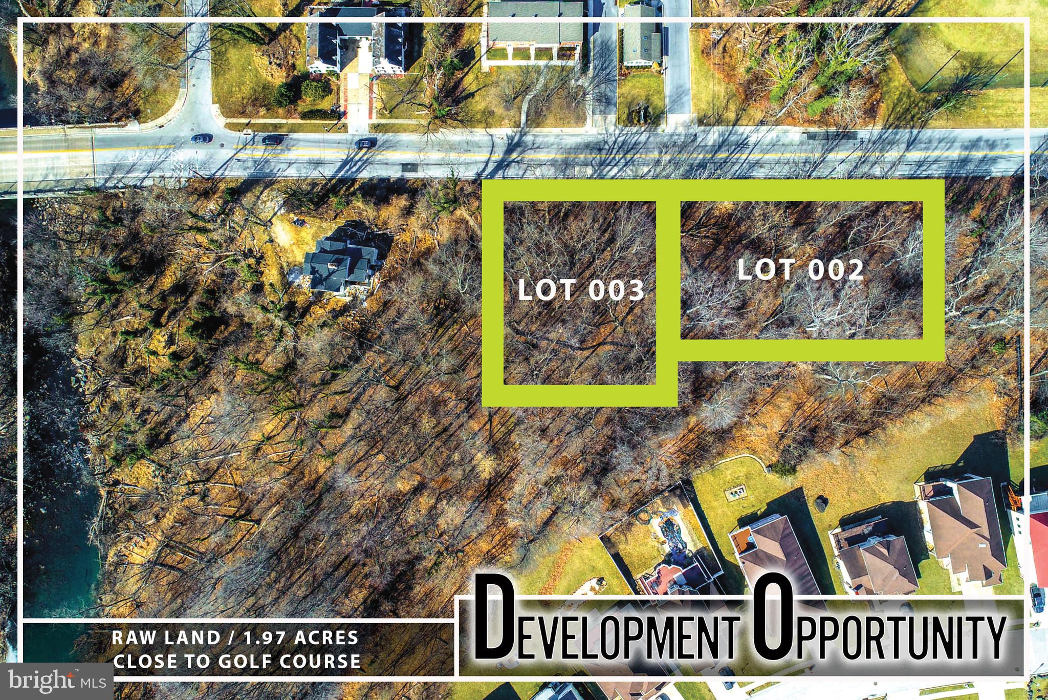 DEVELOPMENT OPPORTUNITY! 2 LOTS OF RAW LAND TOTALING 1.97 ACRES OF DEVELOPMENT OPPORTUNITY! Perfect opportunity for a builder looking for their next project. Located close to Forest Park Golf Course. Sold only as a package deal including both lots. Click on View Documents for Plat