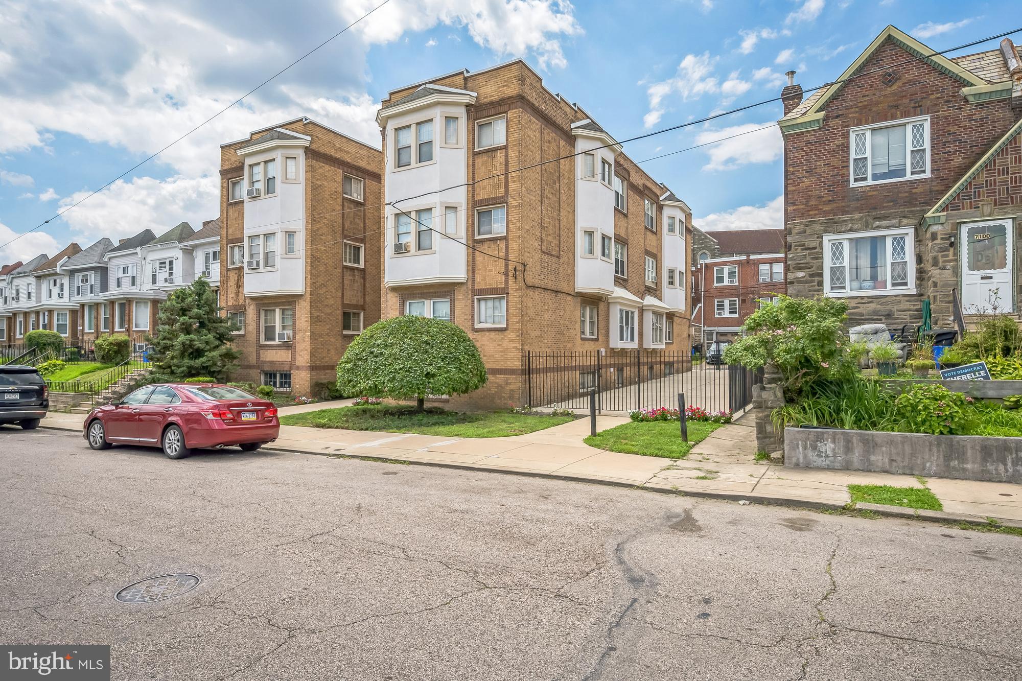 Presenting the opportunity to acquire 7092 Forrest Avenue, a 12-unit multi-family building located in the West Oak Lane neighborhood of Northwest Philadelphia.
This offering presents a stable, cash-flowing asset with a strong mix of voucher-backed income and master leased units. The building includes all 12 one-bedroom, one-bathroom units. Of these, two units are market rate, six are leased to PHA voucher tenants, and four are leased to 1260 Housing, a non-profit that pays rent under a master lease structure and subleases to qualified residents. This master lease provides consistent collections and streamlined management. Units 101 and 102 are in the process of getting rental increases with PHA to $1,250. The current average rent is $1,205. Ownership also replaced the roof this year, upgraded the common areas with new trim, paint, and carpeting, and maintained appliances as needed.
Located in West Oak Lane, 7092 Forrest Avenue offers residents a quiet, residential setting while remaining highly connected to the rest of the city. The property is within a 10-minute drive of SEPTA’s Chestnut Hill East Regional Rail line (Sedgwick Station), providing a direct route to Center City Philadelphia. Multiple SEPTA bus routes, including the H, 6, and 18 lines, also service the area, while nearby corridors like Cheltenham Avenue, Stenton Avenue, and Lincoln Drive offer convenient access to retail, services, and major highways such as Route 309 and I-76. The surrounding neighborhood features a mix of tree-lined streets, local schools, shopping centers, and healthcare facilities, supporting strong long-term rental demand
