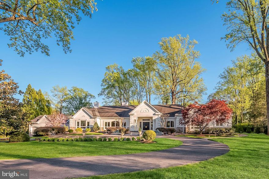 Wait till you see this incredible, fully equipped Loxone SMART home with an absolutely masterful top-to-bottom renovation.  This exquisite close-in property is sited on two spectacular, landscaped acres that envelop you in a park-like setting.  Peace and serenity abound.  With a keen eye for detail, these Owners have not missed a beat!  The perfectly manicured exterior includes a custom lighting package, premium landscaping and hardscaping, a circular driveway, a three-car garage and  plenty of room for a pool, a tennis court or, for the serious gardener, a parterre or allee of trees.  Bring your imagination!  Relax under the stars while entertaining on your stone terrace  beside your stone fire pit.  You won't want the night to end! Inside, the warm and welcoming double door entry Foyer leads to a magnificent, grand piano size  Living Room with a gas fireplace and walls of windows overlooking the beautiful yard.  Adjacent is the large formal Dining Room with walls of windows showcasing the flagstone terrace and backyard.  The all new Chef's Kitchen is a dream come true with great storage in custom cabinetry, top-of-the-line stainless steel  appliances including a brass accented stainless steel exhaust hood over an induction cooktop.  Wonderful details include a farm sink, custom lighting and a large breakfast bar opening to the Eating Area encompassing a large picture window and  access to the private side patio -- perfect place to enjoy your morning coffee.  The piece de resistance is the step-down Family Room with 12'6" ceilings, custom built-ins with glass shelving and brass rail detailing, a gas fireplace and oversized custom windows showing off spectacular views.  A first-floor study with a wall of lighted built-ins offers the perfect backdrop for your zoom meetings.  On the bedroom wing of the house, the main level Primary Suite is a private, sumptuous space with a gas fired fireplace opening to the flawless, fully renovated Primary Bath with radiant heated marble floors, a heated towel rack,  large white wood vanities, a two-person shower with double shower heads & handhelds and a soaking tub.  The room size walk-in closet is fully outfitted with custom hanging and shelving space.  Two large additional bedrooms and two new marble baths complete this side of the home.  For those in need of an au pair or in-law suite, don't miss the apartment above the garage with a separate entrance,  a mini kitchen, a marble full bath and a large bedroom area with a skylight.  The lower level of the home includes another bedroom or exercise room, a full bathroom, a second laundry and a storage/utility room along with stairway egress to the backyard.  In addition to the all-new interior, special features include two electric vehicle outlets, business grade WIFI throughout the house, an outside security camera system, 4 new high end HVAC systems, new high end water heaters, expanded flagstone patios and walkways.  The Loxone SMART home system offers a "comprehensive solution for lighting & multi-room audio to heating, security, and much more providing increased comfort and peace of mind."  It is the next level to an intelligent home!  Along with this unbelievable home comes one of the best locations on the "Gold Coast" of Potomac, south of River Road and inside Potomac Village, in the prestigious Bradley Farms neighborhood.  This private, quiet enclave provides exceptional commuting access just minutes from the River Road corridor leading to the Beltway, I-495;  equally easy access to the Clara Barton Parkway via Persimmon Tree Road and only minutes to shopping in Potomac Village or recreational opportunities at Great Falls National Park,  Billy Goat Trail and the Potomac River, Congressional Country Club or the AVENEL TPC Club.   It's all here at your fingertips... an incredible lifestyle.   Don't let this amazing and rare opportunity slip away.   Call today for your private showing.  Churchill School Cluster.