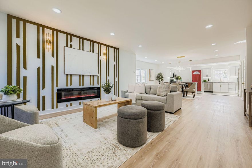 Step into this beautifully renovated Baltimore home where modern design meets everyday comfort. Located in the well established Dorchester neighborhood, known for its quiet community oriented, this residence offers the perfect blend of style, functionality, and city convenience.
You’ll love the bright, open concept layout featuring a stunning designer kitchen with stainless steel appliances, quartz countertops, and custom cabinetry  perfect for both entertaining and day to day living.
Upstairs, unwind in the spacious primary suite complete with a private en suite bath, while two additional bedrooms provide plenty of flexibility for family, guests, or creative space.
The finished lower level offers additional living area with a full bathroom  ideal for a Home office or guest suite.
Enjoy outdoor living on your deck overlooking a private backyard, and take advantage of ample driveway that can accommodate plenty of cars plus off street parking .
Conveniently located near Sinai Hospital, Reisterstown Plaza, Cylburn Arboretum, and major commuter routes, this home delivers the best of Baltimore living  modern comfort in a classic neighborhood setting.
Schedule your tour today you don't want to miss out.