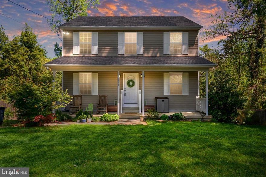 Gorgeous Home! On the doorstep of National Harbor with an easy commute to DC/NOVA/Joint Base Andrews! You don't want to miss this 4 bedroom 2.5 Bath Colonial that was recently renovated and is very well maintained. Covered front porch welcomes you. Main level featuring open kitchen/family room area, perfect for entertaining. Formal Dining Room and office complete the area - all with hard wood flooring. Looking for larger bedrooms? Upstairs there are 3 large bedrooms with ample closet space. Master bedroom features a newly renovated full bath (2020). Lower level features another bedroom, family room, & laundry area with access to the back yard. Sellers have installed sump pump & french drain. There is a rough in for another full bath. Want to entertain outside? There's a concrete patio and a huge private yard with plenty of play space for the children & pets. And it's complete with a 6 foot fence!