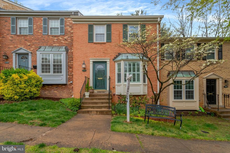 Welcome home! This Sunny,  Charming , Updated, Colonial townhouse offers a perfect blend of classic elegance and modern comfort. With nearly 2000 square feet of finished space on three meticulously maintained and updated levels, the home features 3 BIG Bedrooms and 3.5 Baths.  Hardwood Floors on Main and Upper Levels.  Welcoming Foyer with Coat Closet and main level Powder Room.  SPACIOUS, Bay-Front Kitchen with Ample Counter/Prep Areas and Cabinets, Stainless Steel Appliances, Loads of Storage and Sunny Eat-In Table Space.  Lovely Formal Dining Room & Big Living Room with Newly Relined Fireplace and Newly Added Recessed Lighting! Access to Fully-Fenced (and recently updated!) Rear Yard with Storage Shed, Deck and Patio.  King-Sized Primary Suite with Loads of Closets Space and Completely Updated Bath with Step-In Shower. Two additional Large Bedrooms with Great Closet Space and Newly Updated Hall Bath!  New Doors and Door Hardware and New Ceiling Fans in each Bedroom, too.  Finished Lower Level with Large Recreation Room that boasts a second Fireplace (also with Newly Relined Flue!), New Custom LVP Flooring, Updated Full Bath, Office/Den, Loads of Storage and Laundry Room with NEW Washer and Dryer.  NEW HVAC, too!  Convenient Location near Tysons, 66, Falls Church, 495, Public Transportation, Shopping, Dining and Much More.  Easy COmmute and Low Fee, too.  This is a true, updated Gem with Ample Space in a Superb Location.  Perfect for Day-to-Day Living and Great for Entertaining - a Must See!