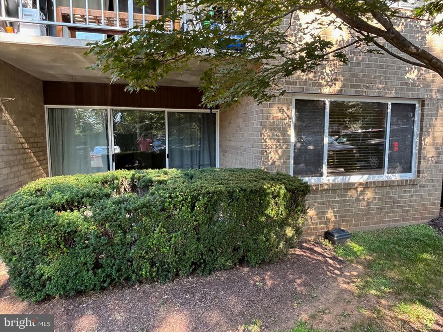 This ground level unit is extremely affordable.  Electric,  gas, water, heat , A/C are all included!   Enter into a step down living room that features ample natural light  made possible through the large patio door. Next, venture into the kitchen which features a built in microwave, dishwasher and disposal.  All appliances including the washer and dryer are under 5 years old.   The floor plan includes a dining area and a seperate breakfast nook along with generous storage space in every room.  The well-sized  bedroom  comes with a spacious walk in closet with upgraded built-ins.  All flooring throughout was installed in 2021.  Also included is a storage unit conveniently located within the building to store seasonal items and large boxes.  The Villa Ridge condo community includes a child's playground area, grilling area, pool, tennis and basketball courts. The unit is located near public transport, eateries, shopping and beltway access.