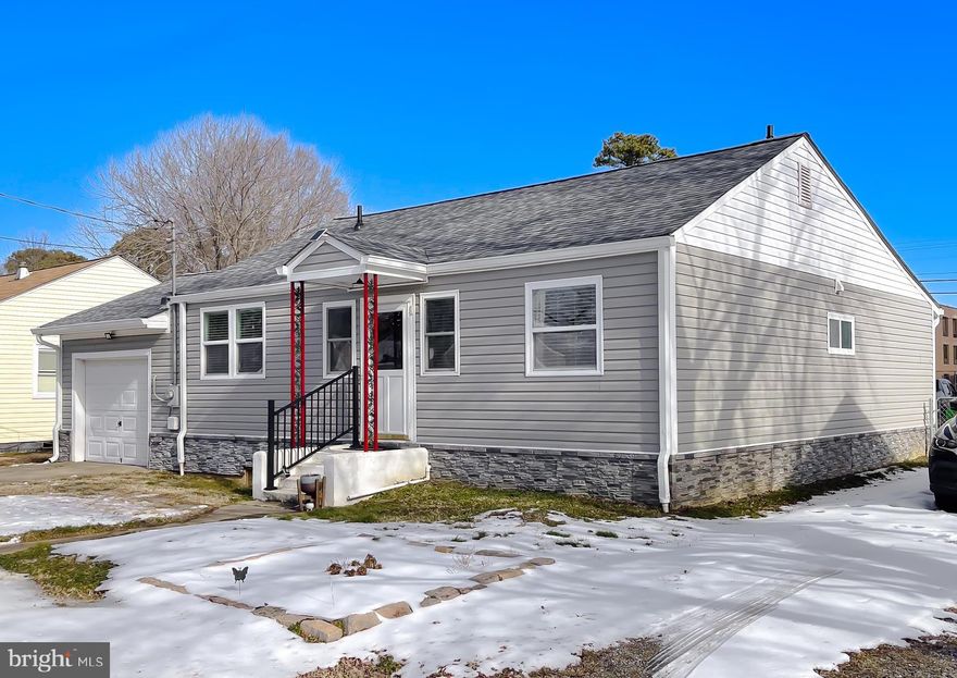 OPEN HOUSE - Saturday, February 14th from 9:30-11:30!  Welcome home to your beautiful move in ready home with WATER ACCESS!  This home features 3 bedrooms and 2 full bathrooms.  As you enter, you will love the open concept feel of the kitchen, dining, and living room.  The kitchen features concrete countertops and a new stove (2025).  The living room features a built in electric fireplace.   The large primary bedroom features a walk in closet and a bathroom.  There are two additional bedrooms and a full bathroom.  Enjoy the beautiful weather outside in your completely fenced in backyard.  The attached garage is perfect for storing your vehicle or for additional storage space.  This home features a NEW ROOF (2024), a NEW HVAC (2023), and a NEW crawlspace remediation (2024) with a 5 year warranty!  This home is close to many fishing, boating, and kayaking opportunities, waterfront restaurants, shopping, NAS Pax River, and more!