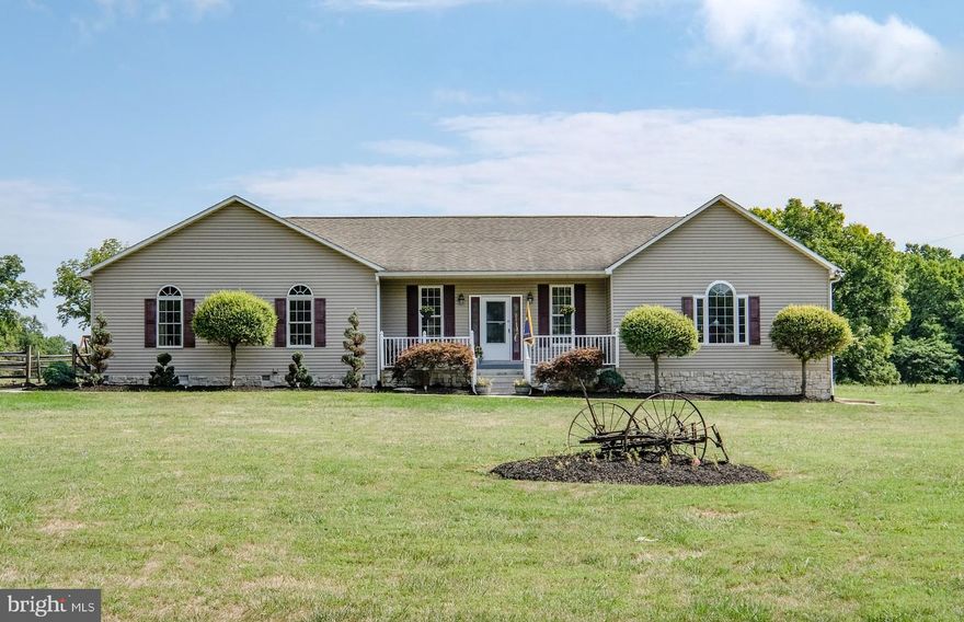 Looking for the location and space to roam. This over-sized 1800 square foot rancher has 3 bedrooms and 2 full baths.  Full finished basement with over 1200 square feet of rec space. Large windows offer plenty of natural light in and a great view to the outside.  The yard is well over one and a half acres with plenty of space for pets, gardens and play.  The Eastern Panhandle of WV is often cited as the "best place to retire in the D.C. region." This property is within 10 miles of Harpers Ferry, Charles Town, the Potomac and Shenandoah Rivers, The Appalachian Trail, C+O Canal, Hollywood Casino and Racetrack, + Shepherdstown WV, a university town is minutes away with great restaurants, renowned National Contemporary Theatre, great for the civil war family historian. This home and property is located in the country and can be all yours! Don't wait...come see it today!