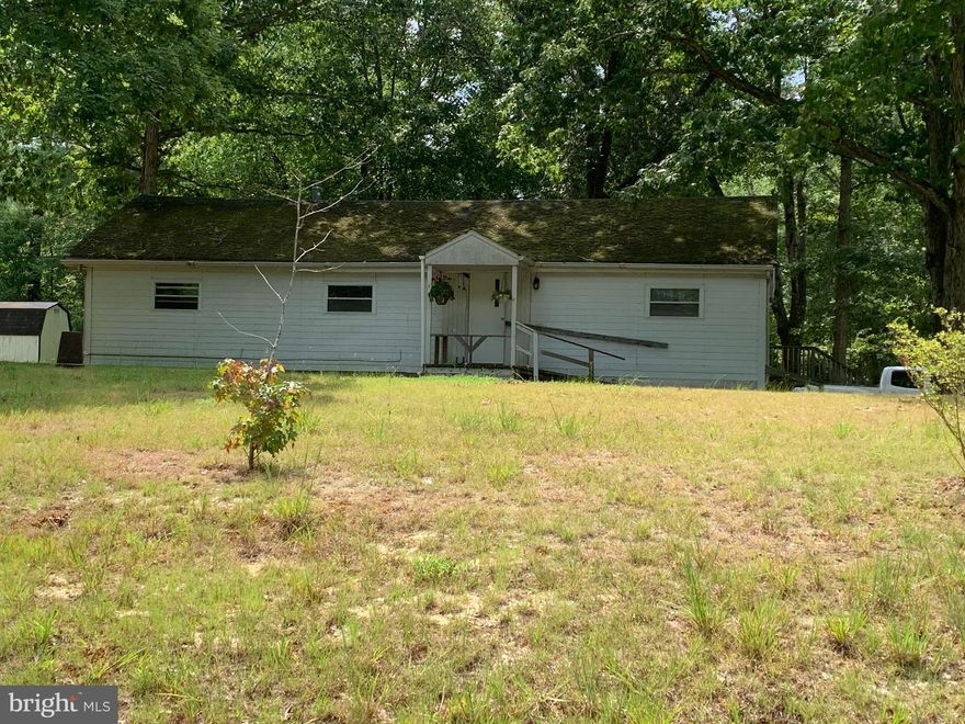 The Septic has failed and county has approved a new location for the new system.  We have not received the Plan or have any pricing on the system yet.  HOUSE IS BEING SOLD AS IS AND WHERE IS.  The seller will make no repairs.  House has very little value.  Retired person lives here so be considerate.