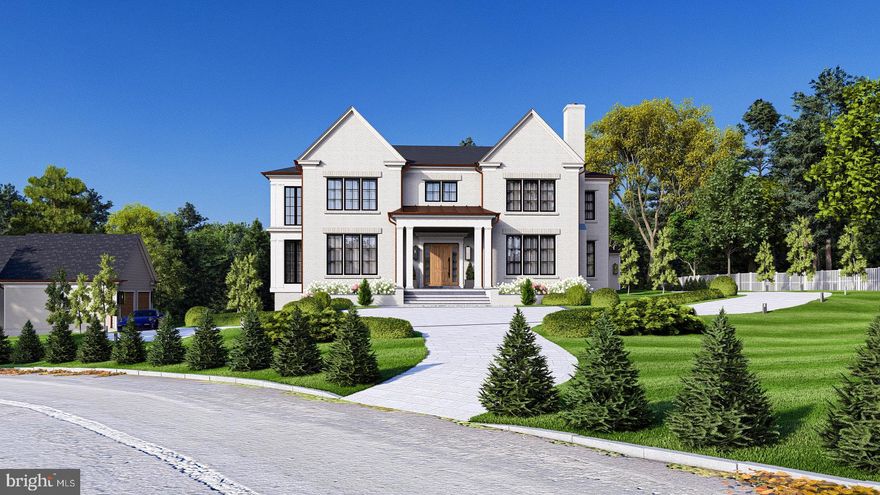 Positioned on a one-acre parcel within McLean’s coveted Salona Village/Ballantrae enclave, 6501 W Langley Lane is an extraordinary newly constructed Brush Arbor estate offering approximately 13,000 square feet, 6 bedrooms, 7 full baths, 3 half baths, 4 fireplaces, and an exceptional 5-car garage configuration, including a 3-car garage attached to the main residence and a detached 2-car carriage house that also serves as a luxurious pool house. Thoughtfully conceived in collaboration with Wellhouse & Co. and Jacobeen Architecture, the residence embodies timeless architecture, refined luxury, and exceptional livability through a masterful blend of elevated design, enduring craftsmanship, and sophisticated functionality. Spanning three meticulously curated levels, the home is complemented by a resort-style pool and architecturally designed pool house, creating an estate experience of rare distinction.

The main level offers a gracious sense of arrival, with an elegant foyer introducing beautifully appointed living spaces designed for both formal entertaining and everyday comfort. A stately library with fireplace and hidden speakeasy sits opposite a refined parlor, framing the foyer with sophistication. The formal dining room and living room open to an expansive veranda overlooking the grounds, creating an exceptional setting for gatherings and seamless indoor-outdoor entertaining. The stunning great room, anchored by a striking fireplace, flows seamlessly into the gourmet kitchen—the true heart of the home—with expansive workspaces, a statement center island, a fully equipped secondary kitchen, and a generous walk-in pantry. An elevator, thoughtfully designed mudroom, multiple powder rooms, and the attached three-car garage further enhance the home’s functionality.

Upstairs, five spacious bedroom suites include a remarkable primary retreat with private sitting room, dual walk-in closets, an elegant dressing vestibule, and spa-inspired bath. The primary suite also opens directly onto the upper-level veranda overlooking the beautifully landscaped rear grounds, creating a private outdoor retreat. Each secondary bedroom offers an ensuite bath and walk-in closet, while an upper-level family room and a spacious laundry room provides additional comfort and convenience.

The lower level is designed as a private recreational retreat, featuring an expansive game room with wet bar, sports simulator and lounge, spacious den, and a fully equipped fitness and wellness center complete with a sauna, cold plunge, and steam shower, creating a true spa-like experience within the comfort of home. A private guest suite with ensuite bath, along with extensive storage and utility spaces, completes this level.

Surrounded by beautifully landscaped grounds and elevated by a resort-style pool and carriage house, this distinguished estate showcases curated designer finishes, exceptional craftsmanship, and an incomparable indoor-outdoor lifestyle. Designed to function as a true extension of the home, the detached carriage house/pool house features a wet bar, fireplace, dedicated pool bath, second-level game room, and attached two-car garage.

6501 W Langley Lane represents the pinnacle of luxury living in one of McLean’s most prestigious and well-located communities.