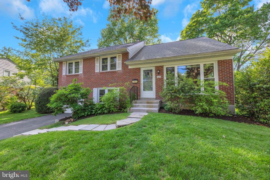 Welcome home to 520 Bryn Mawr Ave, a 4 bedroom, 2.5 bath Colonial split-level with a gorgeous fenced yard on a quiet street in Swarthmore. With four levels of finished living area, plus a walk-up attic and a basement, an attached one car garage, and a light-filled sunroom addition, this lovely home lives surprisingly large. The stone walk leads to the front entrance and into the main floor of the house. The open plan begins with the living room, featuring hard wood floors and a beautiful picture window. Past the living room is the kitchen and dining room which was remodeled to remove the partition wall. In back is a sunroom addition overlooking the pretty and level back yard with a handy storage shed. Down a partial flight of stairs is the family room with access to the one car garage. This level also has a laundry room and updated powder room, as well as a backdoor to the yard. Continue downstairs is a full unfinished basement, including a utility/storage room with newer HVAC system, and a main workout/rec room. Steps up from the main level are three nicely sized bedrooms and an updated full hall bathroom. Continue upstairs to the large primary suite including multiple closets, and a full bathroom. The next level up is a substantial storage attic. Located close to the tot lot, playground and track, 520 Bryn Mawr offer all the benefits of living in Swarthmore Borough including sidewalk, the SEPTA station, award-winning schools and wonderful community traditions like 4th of July bike races and the farmer’s market. The location also provides easy access to the airport and downtown Philadelphia.