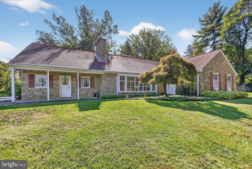 Discover your dream home in the sought-after community of Meadowbrook, PA. Nestled on a sprawling 1.4-acre lot, this exquisite 4-bedroom, 3-bathroom residence offers an unparalleled blend of classic charm and modern comfort. The stone facade and inviting front porch set the stage for the elegant interior.

Inside, you'll find spacious living areas perfect for both relaxation and entertaining. Beautiful hardwood floors throughout. The main level features a sunlit living room, an expansive dining area, and a well-appointed kitchen ready to inspire your culinary creations. Each of the four bedrooms provides generous space and comfort, with three full bathrooms ensuring convenience for family and guests.

The attached garage offers ample storage, while the enormous open basement presents unlimited potential. Waterproofed and ready for your personal touch, it awaits transformation into anything from a cozy den to a high-tech home theater.

Outside, the lush landscape and mature trees create a serene, private oasis ideal for outdoor activities or peaceful contemplation. This property promises tranquility and privacy while being conveniently located near local amenities.

This Meadowbrook gem is a rare find, offering both luxury and potential. Make it yours today!