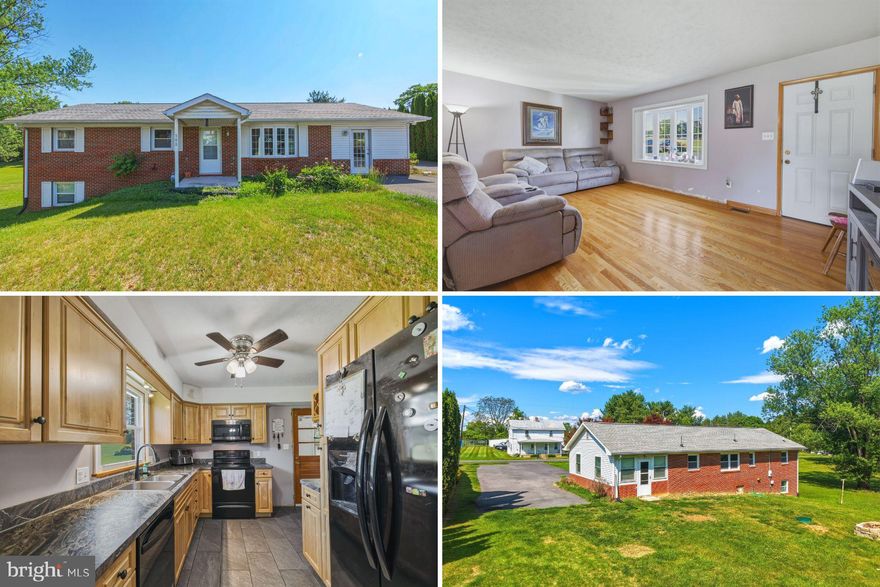 Charming 4-bedroom, 2.5-bath ranch situated on almost an acre in a desirable Woodstock location! This well-maintained home offers a spacious layout with updated kitchen and bathrooms, providing modern comfort and style throughout. Enjoy the convenience of being close to town while still having a nice sense of privacy and room to spread out. The large lot offers plenty of outdoor space for entertaining, gardening, or simply relaxing in a peaceful setting. A great opportunity to own a move-in ready home with both convenience and seclusion!