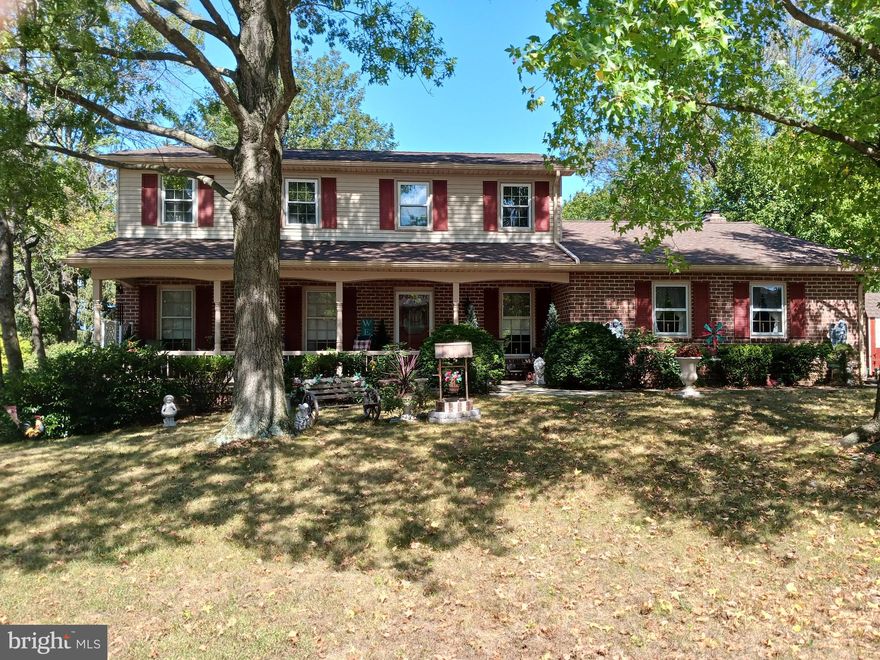 Welcome Home to this well maintained 2sty Colonial with new roof in 2022, HVAC on a preventive maintenance plan and gas hot water heater new pressure valve system installed 2023!  Sought out neighborhood of Sherwood Forest and award winning school district!  Traditional layout with beautiful crown molding and wainscoting LR, DR, Country Kitchen, FR w/FP leading into the Sunroom!  Great space and one of the larger lots in community. Basement partially finished into a Game Room leaving plenty of room for storage too!  Some upgrades include FP w/New custom doors and chimney liner and chimney cap in 2022, Amish built shed 2024, new fullview storm/screen front door 2022, new gutters, downspouts and leaffilter gutter guards 2024, must see! Only 2 owners on this home and well taken care of!  Convenient location and at an Affordable price, you don't want to miss this one! Professional photos coming soon!