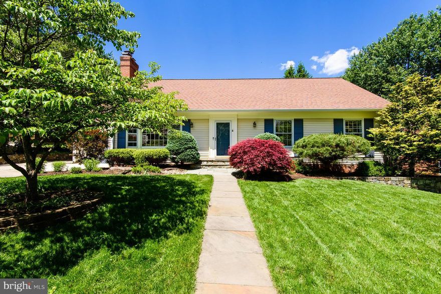 Experience the elegance and comfort of this lovely two-level home in coveted Sumner Bethesda. The home features bright well-proportioned rooms, hardwood floors, crown molding, two fireplaces, a lower level fourth bedroom and bath with separate entrance.  Beautiful landscaped yard, outdoor patio and attached one-car garage complete the package.  Convenient walk to Metro bus, shops and dining.