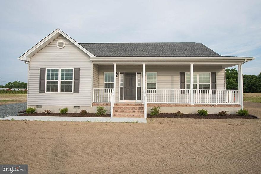 Brand New proposed to be built with amenities not typically seen in this price range! Snow Hill School district! GRANITE counter tops in the kitchen, upscale kitchen cabinets, luxury VP flooring, stainless steel appliances, designer post and columns on the front porch, must see to believe!  Master bedroom features walk in closet, full, en-suite master bath w/double vanity.  Location qualifies for 100% Financing! 10 minutes to Snow Hill or Berlin. Photos are of a similar home, and for reference only, subject to change - call to customize! Sizes, taxes approximate. As of 11/26/2019 this home will be in the framing stages. Agent has financial interest.