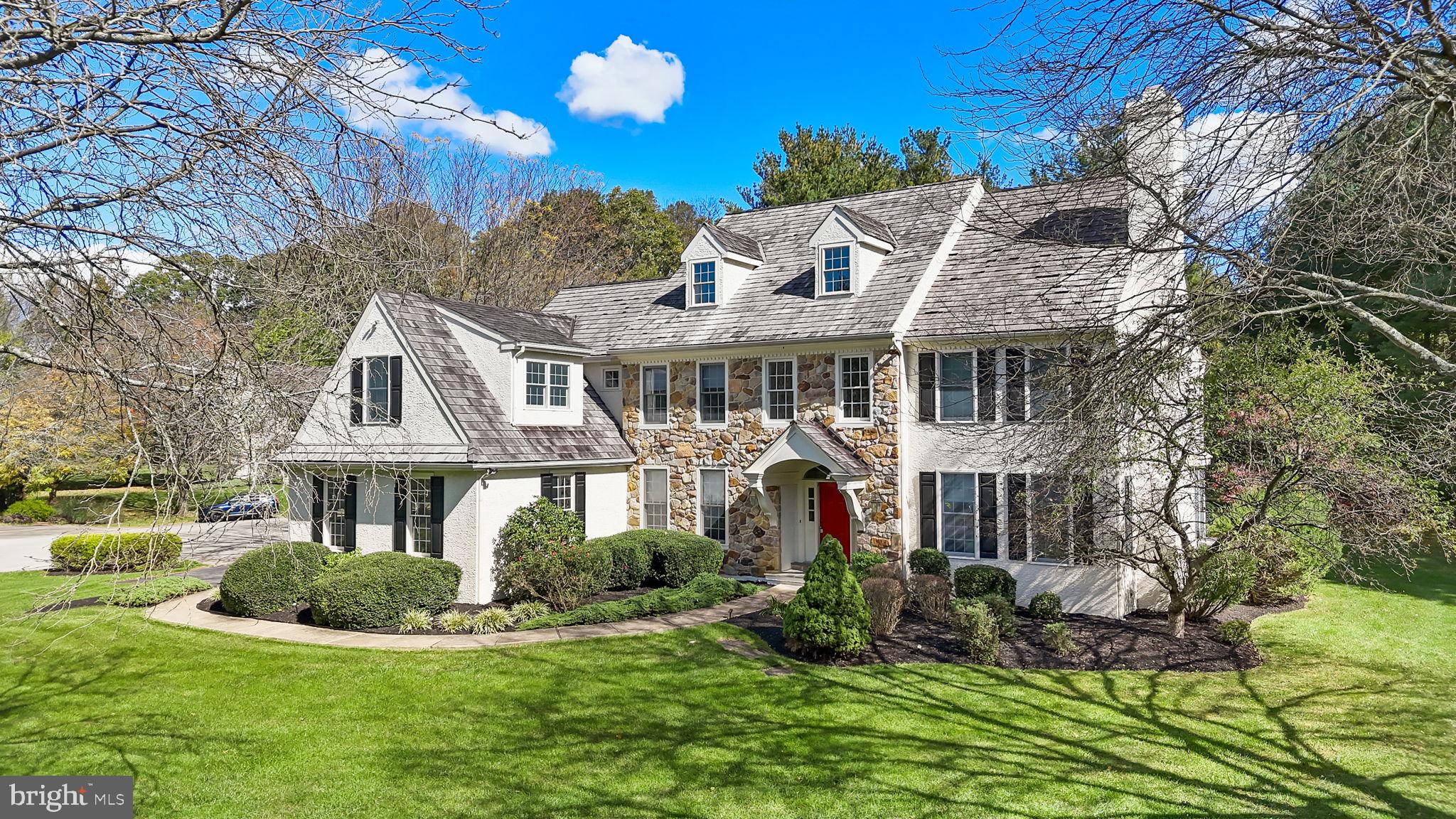 Welcome to this stunning 5-bedroom, 4-bathroom country home, offering 4,000 square feet of beautifully designed living space in the highly desirable Fieldpoint community.
Step through the expansive covered portico and into a grand two-story foyer with a curved staircase. To your left, elegant French doors lead to a private home office, while to the right, a sophisticated living room with a fireplace awaits. Entertain guests in the formal dining room, adorned with crown molding, chair rail, and gleaming hardwood floors.
The heart of the home is the spacious kitchen, complete with a multi-level island, seating, and granite countertops. This chef’s paradise features a gas burner cooktop, double sink, double oven, and built-in wine rack, all thoughtfully designed for both style and function. A breakfast area with sliding doors opens onto a large deck, perfect for enjoying the beautifully landscaped backyard.
Adjacent to the kitchen, the vaulted family room boasts a floor-to-ceiling stone gas fireplace and plenty of space for relaxation. A convenient back staircase leads to the second floor. The main level also includes a mud room, laundry and access to the  three-car garage.
Downstairs, the finished lower level offers high ceilings, recessed lighting, and ample flex space for an enormous recreation room and a home gym. There is also a cedar closet and additional unfinished space for storage.
Upstairs, the primary bedroom is a peaceful retreat with a vaulted tray ceiling, two walk-in closets, and a luxurious ensuite bathroom. Relax in the whirlpool tub, enjoy the natural light from the skylight, or take advantage of the oversized shower with a built-in bench. The second bedroom includes a private bath, while the third and fourth bedrooms share a well-appointed hall bath. A fifth bedroom, currently used as an office, provides additional flexibility.
This home blends modern convenience with timeless elegance in a serene and sought-after location.