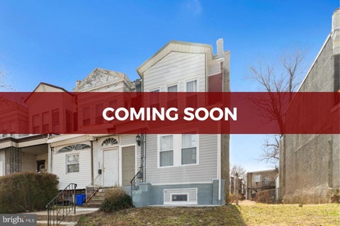 Townhouse For Sale - 5430 Baltimore Avenue<br/> PHILADELPHIA, PA 19143