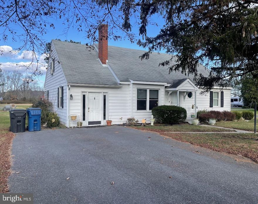 Welcome to 217 Gumboro Road! This SPACIOUS property is full of potential, offering over an acre of land within the town limits of Selbyville. This AS-IS home features 3 main-level bedrooms plus a separate upstairs living space that can serve as a 4th bedroom, home office, or private guest area. With 1.5 baths, the main bathroom includes both a stand-up shower and a convenient walk-in tub.
The home offers a classic layout with a living room, dining room, and a separate den, providing flexible space for everyday living. You’ll love the gorgeous original hardwood floors throughout the main areas and the abundance of natural light flowing through the home.
Enjoy outdoor relaxation in the separate screened-in porch, perfect for peaceful evenings or entertaining guests. With over an acre of land, there is ample space for gardening, entertaining, or simply enjoying the privacy. Conveniently located just a short drive from Fenwick Island, Bethany Beach, and Ocean City, MD, this property places you close to coastal attractions while still offering the comfort of small-town living.
Whether you're looking for your next home or an investment opportunity, this property offers strong bones and endless possibilities for customization and future potential. Don't wait- Schedule a private tour today!

All inspections are for informational purposes only.