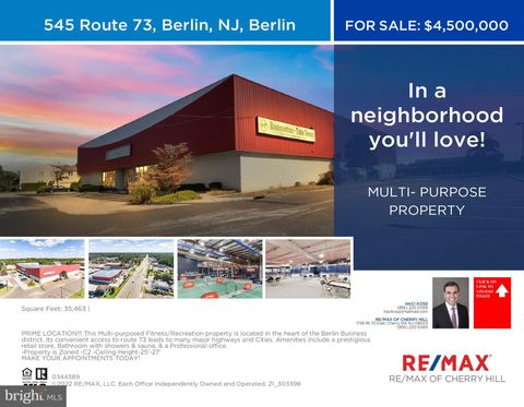 Photo of 545 - 549 N Route 73, WEST BERLIN, NJ 08091 (MLS # NJCD2116254)