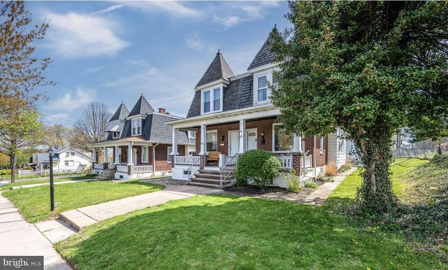 Welcome to 806 N Wyomissing Blvd, a charming semi-detached home offering beautiful curb appeal and thoughtful updates throughout. Relax on the inviting covered front porch before stepping inside to a bright and airy living room and dining room, both featuring elegant crown molding and abundant natural light.
The spacious eat-in kitchen boasts a large dining area, stainless steel appliances, a farmhouse sink, and custom-made countertops perfect for everyday living and entertaining.
Upstairs, you’ll find a generously sized primary bedroom along with two additional large bedrooms and a fully renovated bathroom. Hardwood flooring and tasteful, modern paint colors flow throughout the home, adding warmth and style.
The basement includes a convenient laundry area and an updated half bath. Outside, enjoy a fully fenced backyard complete with a play area, plus an oversized detached two-car garage for ample parking and storage.
Located in the desirable Wilson School District, this home offers close proximity to the Reading Hospital, Drexel West Reading Campus,  major highways, schools and shopping making commuting and daily errands a breeze. Don’t miss the opportunity to make this move-in ready home your own. Schedule your private showing today!