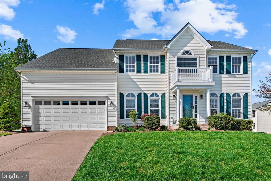 PLEASE SUBMIT ALL OFFERS BY SUNDAY 4/21 @ 7:00 PM.

Welcome home to 11103 Palladium Way in the highly sought-after Brookfield section of Salem Fields Community.
This beautifully maintained colonial on a corner lot boasts many recent updates including fresh paint throughout, vinyl plank flooring on the main level, laundry room and second bath as well as newly refinished main stair case.
Upon entering, you are welcomed by the bright, two story foyer with fresh paint and updated stair case with brand new carpet treads.
To your left is  a home office space and to your right you enter the front sitting room which is open to the formal dining room.
Walk straight ahead past a half bath into the open concept eat-in kitchen and living area with updated counter tops, flooring and gas fireplace.  The family room walks out to  the back deck and playground area perfect for outdoor entertaining.
Upstairs you will find four spacious bedrooms, a full hall bath and separate laundry room.
The master suite is a dream with tray ceiling, recessed lighting, his and hers recently updated walk-in closets and pass-through gas fireplace to the STUNNING remodeled master bath.
The master bath includes a soaker tub, separate shower stall with glass doors, his and hers sinks with lighted and heated vanity mirror with beautiful tile throughout.
The basement has been fully finished and could be a separate in-law suite or guest suite and entertainment area.
In the basement you will find a fifth bedroom, third full bath, a large family room with wet bar wired for surround sound and ethernet for internet, as well as a separate theater room equipped with projector and screen also wired for surround sound.
There is a large storage/utility room off the family room.
The two car garage is equipped with a Tesla car charger and insulated garage door.
This home with over 4,000 sq ft of finished living space and all its upgrades is a must see!!!