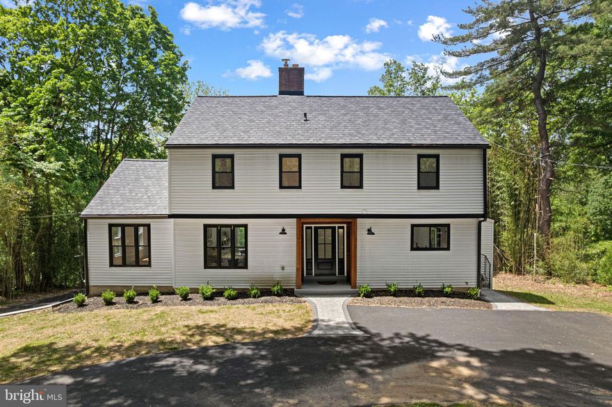 Welcome to a beautifully updated haven at 726 Darby Paoli Road in Radnor Township, PA. This elegant, modern colonial home perfectly blends traditional charm with contemporary upgrades, ensuring a luxurious lifestyle with every comfort.

Spanning 3,000 square feet, this 4-bedroom, 2.5-bathroom residence has undergone a thoughtful transformation. The expansive first-floor layout features a reimagined open design, seamlessly connecting the formal dining room, living spaces, and the pristine views of Darby Creek. It also includes a versatile den/study, perfect for a home office or quiet reading nook. An open staircase elegantly flows down to the finished above-grade basement area, where double sliders lead to a delightful backyard patio, ideal for entertaining or enjoying tranquil outdoor moments.

Inside, you'll find brand new flooring, complemented by all-new bathrooms and a completely remodeled kitchen. The seller has upgraded the home to a two-zone HVAC system for optimal comfort. All windows and doors have been replaced, enhancing both energy efficiency and aesthetics. The wood-burning fireplace has been completely refaced, adding a touch of modern elegance to the cozy living area. The massive driveway has been completely redone, providing ample space for parking and ease of access, alongside the two-car garage.

Step outside to a generous deck overlooking an expansive one-acre lot, offering ample space for outdoor activities and relaxation. The new owner has the unique opportunity to create their private nature trail leading down to their portion of Darby Creek.

With a one-of-a-kind location and fully modernized features, this home is truly exceptional, perfectly balancing elegance and comfort, making it an exquisite retreat in Radnor Township.
