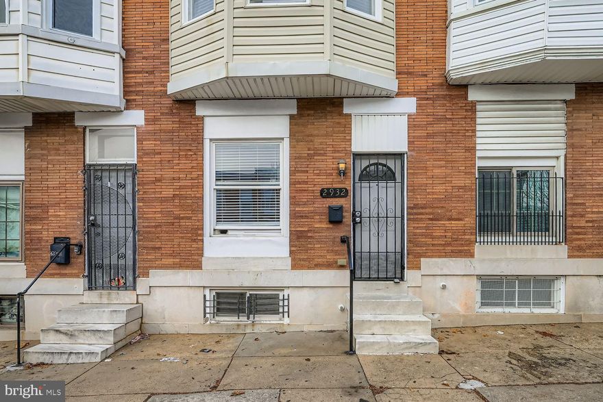 Beautifully renovated in 2023, this home combines modern design with classic Baltimore charm. Step inside to a bright, open floor plan featuring coffered ceilings, recessed lighting, and luxury vinyl plank flooring that extends across both the main and upper levels. The living room’s exposed brick wall continues up the staircase, adding warmth and character. A convenient powder room completes the main floor. The renovated kitchen features granite countertops, stainless steel appliances, a vented range hood, and a deep pantry for extra storage. The sink overlooks a fully fenced rear yard, perfect for pets or simple outdoor enjoyment. Upstairs, you’ll find three spacious bedrooms, each with large closets. The primary suite showcases tray ceilings, recessed lighting, and a three-window bay front that fills the room with natural light. The middle bedroom includes a skylight, and the rear bedroom overlooks the backyard. The brand-new hall bath offers custom tilework, modern fixtures, and a new vanity and flooring. The lower level provides a full basement, ideal for storage and laundry. The property is currently rented, with the tenant paying $1,605 per month and scheduled to move out at the end of November. The owner had planned to keep this home for many years but is now offering it for sale due to personal circumstances. Move-in ready and beautifully updated, this home is the perfect blend of comfort, style, and thoughtful design.
