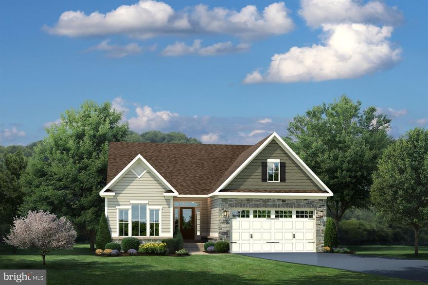 Stunning Brentwood floor plan built to customers specifications. Features 3 br and 3 full baths, Open one level floor plan with beautiful Great room, gas fire place with stone veneer, Granite counter tops, Hardwood, wall to wall carpet, fully finished  basement and so much more. All images are representative only