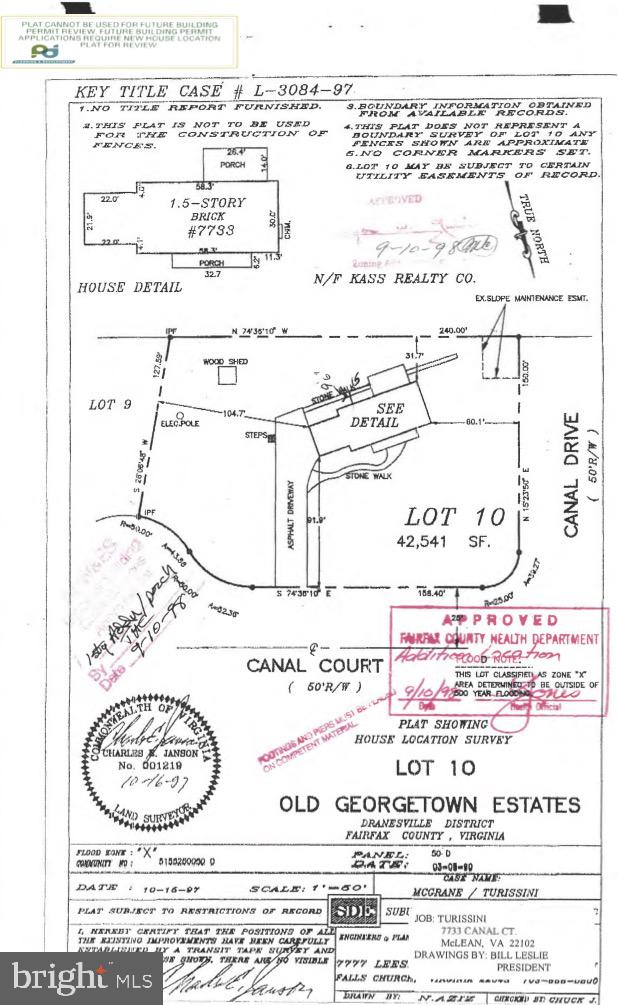 OLD GEORGETOWN ESTATES - Land