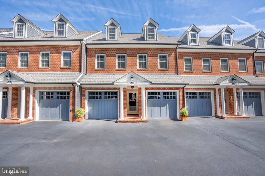 On a gated, tucked-away stretch along the Brandywine River, surrounded by serene, sylvan beauty, sits Carriage House Row—a striking blend of modern luxury and colonial charm. Thoughtfully designed with sleek, mod fixtures and curated finishes, live harmoniously with nature in this truly elevated retreat.  An elevator sends you seamlessly floor-to-floor where you’ll find waterfront balconies awaiting on every level.  On the bottom tier, you’ll enjoy cozy moments in your sunken living space with your flush mount gas fireplace, gourmet kitchen featuring solid wood cabinetry, slab face pull-out drawers, undercabinet lighting and more. Through your sliders, you’ll step onto your wall-to-wall deck which has been recently enhanced by the owner. The main level bedroom has the floor to itself, complete with a walk-in closet with custom organizers and a sprawling, spa-like ensuite boasting a beautiful walnut Andor Willow partition, allowing privacy and natural light alike.  The third-floor displays two spacious bedrooms which could double as an oversized owner's suite with vaulted ceilings, skylights, a walk-in closet, and an extra bedroom that could be used as a sitting room, dressing room, yoga studio or home office. Tranquil riverfront living, this remarkable residence is as stylish as it is a sanctuary.  Positioned at the foot of the ‘now open’ bridge connecting Alapocas Run and Rockford Park, embrace the outdoors right outside your door.  In close proximity to the dining and shops of Trolley Square, the Delaware Art Museum, Tower Hill School, and with easy access to downtown Wilmington, I-95, the Brandywine Valley, and Amtrak service to Philadelphia and New York.