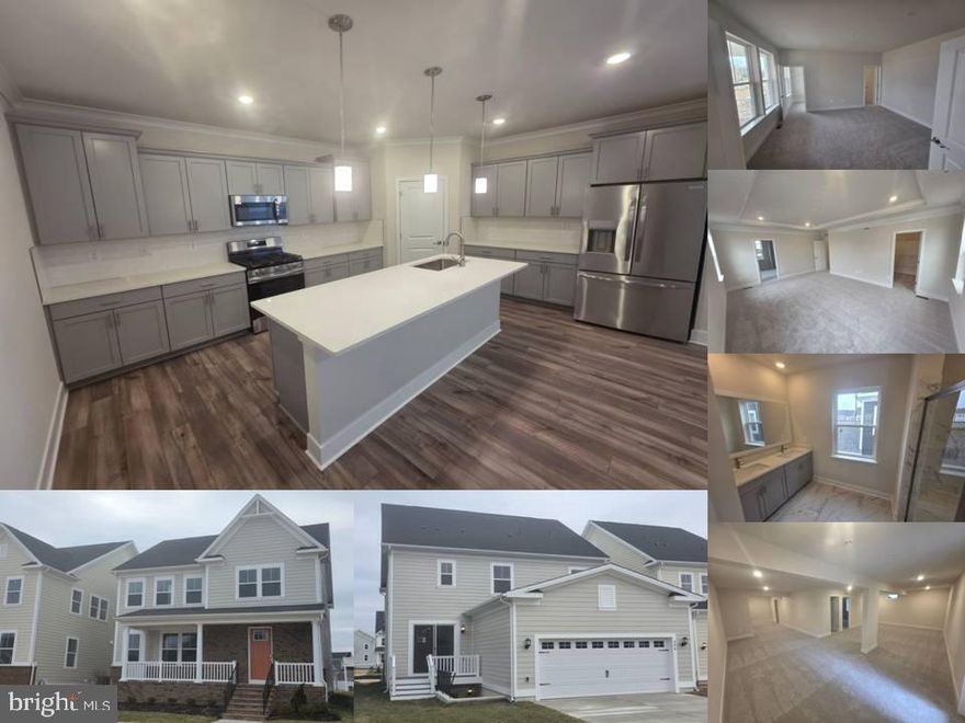 IMMEDIATE MOVE IN COMPLETELY BUILT HOME! WATCH THE FULL YOUTUBE 15+ MINUTE PROPERTY TOUR WALK & TALK VIDEO FOR A TRUE VIRTUAL SHOWING WITHOUT EVER STEPPING FOOT IN THE HOME (SOME WEBSITES LIKE TO TRY TO HIDE THE VIRTUAL TOUR LINK SO LOOK EVERYWHERE FOR IT AND YOU WILL FIND IT)! WELCOME TO 504 WILLOWSHIRE STREET IN THE SOUGHT-AFTER GREENLEIGH COMMUNITY — A STUNNING BRAND NEW ASHLAND MODEL BY LENNAR FEATURING 6 BEDROOMS AND 5.5 BATHROOMS WITH A RARE MAIN-LEVEL IN-LAW OR AU PAIR SUITE, PERFECT FOR MULTI-GENERATIONAL LIVING OR GUEST ACCOMMODATIONS. THIS BEAUTIFULLY DESIGNED SINGLE-FAMILY HOME OFFERS AN OPEN-CONCEPT FLOOR PLAN WITH A WELCOMING FOYER, A PRIVATE FLEX ROOM IDEAL FOR A HOME OFFICE OR FORMAL LIVING SPACE, AND A SPACIOUS GREAT ROOM THAT FLOWS SEAMLESSLY INTO THE BREAKFAST AREA AND MODERN, LIGHT-FILLED KITCHEN DESIGNED FOR BOTH EVERYDAY LIVING AND ENTERTAINING. THE UPPER LEVEL FEATURES A PRIVATE OWNER’S SUITE WITH A LUXURIOUS EN-SUITE BATH ALONG WITH ADDITIONAL GENEROUSLY SIZED BEDROOMS, WHILE THE LARGE FINISHED BASEMENT PROVIDES EVEN MORE LIVING SPACE INCLUDING AN ADDITIONAL BEDROOM AND FULL BATH, IDEAL FOR GUESTS OR A PRIVATE RETREAT, PLUS A LARGE MECHANICAL/STORAGE ROOM FOR ORGANIZED FUNCTIONALITY. LOCATED IN GREENLEIGH, A PREMIER LIVE-PLAY COMMUNITY, RESIDENTS ENJOY RESORT-STYLE AMENITIES INCLUDING A CLUBHOUSE, POOL, FITNESS CENTER, PLAYGROUNDS, SCENIC WALKING AND BIKING TRAILS, AND EASY ACCESS TO SHOPPING, DINING, AND MAJOR COMMUTER ROUTES TO BALTIMORE AND BEYOND — OFFERING THE PERFECT BLEND OF MODERN LUXURY, CONVENIENCE, AND COMMUNITY LIVING.