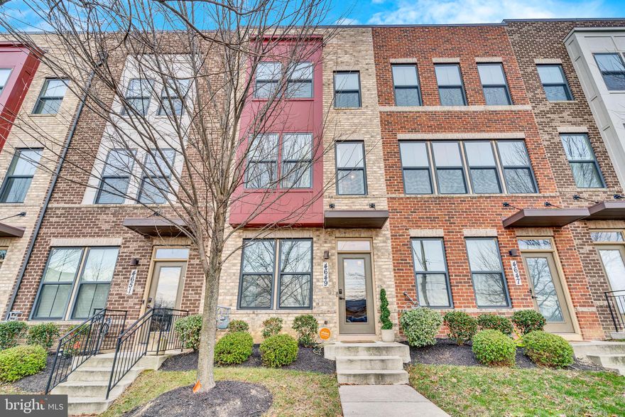 Spacious and modern, this 3-bedroom, 3.5-bathroom townhome is the perfect blend of comfort and convenience. The first level features a private bedroom with a full bathroom and direct access to the garage. Upstairs, the second floor dazzles with gleaming hardwood floors, a bright and airy layout, and a kitchen equipped with stainless steel and black appliances, including an electric induction stove—ideal for any home chef. The dedicated living and dining areas open to a private deck, perfect for relaxing or entertaining.

The oversized primary suite boasts a luxurious en-suite bathroom with a dual vanity and a generous walk-in closet. Situated just steps from schools, a playground, and a dog park, this home is also less than a mile from the DC Metro line, offering the perfect combination of urban accessibility and suburban tranquility. Truly an oasis in the city!