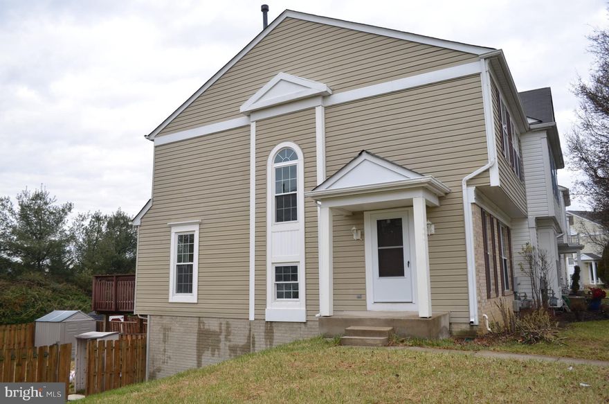 Beautiful 3 level renovated townhouse for rent. 3 beds, 3 full baths, one half bath, large deck, large fenced backyard with storage shed. The town house is completely renovated with fresh paint, new carpets, new wood floor in living and dining, new ceramic floors in baths and walkout basement which has a fireplace. Kitchen has new granite countertop and stainless steel appliances. New screens and door hardware. All baths have been completely renovated with all new fixtures. The master bedroom bathroom has double vanity. New lighting and fixtures throughout home.  Owner requests a 650 credit score. No vouchers. **Please TEXT listing agent at 410.336.6585 for access**