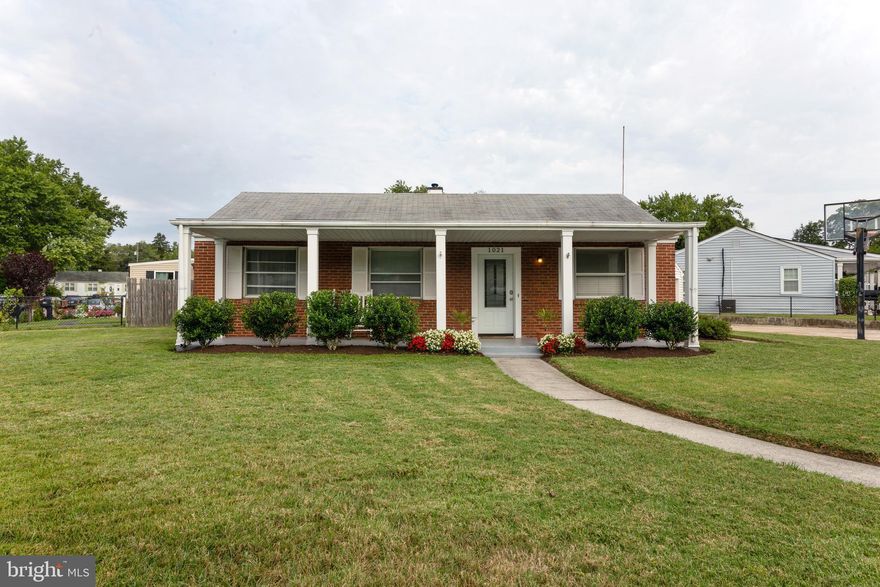 Charming, turnkey brick front rambler located in the heart of Glen Burnie!   This home has it all and is priced to sell!  Amazing updates through-out, spacious rear additions allows for an over-sized kitchen prefect for family gatherings & holiday dinners!  Upgraded cabinetry & newer appliances!   Renovated bathroom, three bedrooms, family room and more.   Newer flooring and freshly painted!   Don't forget to check out the garage and ample off street parking!  Not your typical Harundale rambler!   This one is not to be missed! NEW WINDOWS BEING INSTALLED!