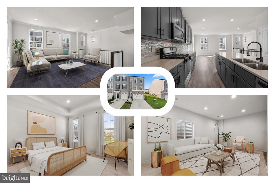 Motivated seller will consider 2:1 buydown to help reduce buyer's monthly mortgage payment.
Welcome to 1014 Highpoint Trail, Laurel, MD 20707! This charming end-unit townhome offers 3 bedrooms and 2.5 bathrooms, providing spacious and comfortable living. The sun-filled interior is a delight, with a spacious living area that's perfect for relaxation and entertaining. The gourmet kitchen is a true standout, featuring a breakfast bar/island, mosaic tile backsplash, and gas cooking. The upper and lower levels are carpeted for added comfort. The primary suite is a haven, complete with an attached bath, tray ceiling, and a walk-in closet. Beyond the home's comforts, you'll appreciate its location, with convenient access to local attractions and commuter routes. Don't miss the opportunity to make this beautiful property your own!