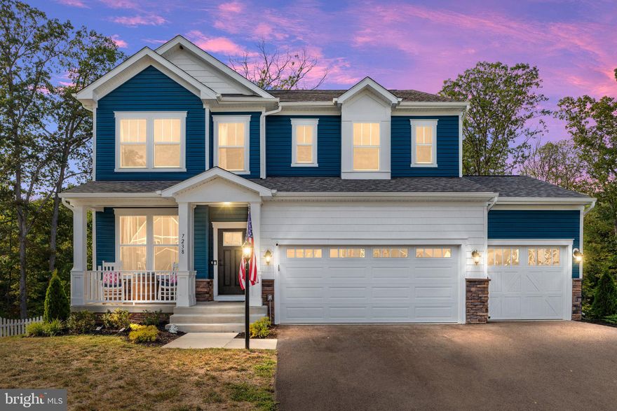 **OPEN HOUSE ON SATURDAY (8/26) 1-3PM AND SUNDAY (8/27) 1-3PM.**Welcome to this luxurious and stunning craftsman home with over $100k in exterior living upgrades including screened porch with heaters, large Trex deck the entire length of the house, and white picket fenced in backyard with a premium lot backing to trees. This pristine Harper model home is built by Beazer is less than 2 years old and it will impress you with all of the upgrades and modern finishes. This home includes 4 bedrooms, 3.5 bathrooms, 3 car garage, finished basement, and sits on .23 acres at the end of the cul-de-sac. As you approach the home, you will be impressed by the fresh landscaping and a front porch perfect for your rocking chairs. After entering the home, you will be impressed by luxury vinyl plank floors on the main level, open floor plan with gourmet kitchen connecting to the dining room and great room, modern gas fireplace with custom shiplap, spacious office with french doors, and powder room. The gourmet kitchen is stunning with high end white cabinets, soft close drawers, quartz countertops, large island with bar seating, farmhouse sink, stainless steel appliance package, custom backsplash and huge walk-in pantry. The upper level includes a luxurious owner’s suite offering luxury vinyl plank floors, tray ceiling, barn door to the owner’s bathroom, walk-in closets, double vanities, soaking tub and walk-in shower. Large bedrooms with spacious closets and full bathroom on upper level. Huge laundry room. The lower level includes a large recreation room, rough in for the wet bar, option to finish another bedroom with proper egress, full bathroom, utility room, large storage room, and walkout access to the deck and backyard. This home is located in the highly sought after Virginia Crossing community with walking trails to the Haymarket Elementary school.  Easy access to major commuting: Routes 15, Route 29 and Interstate 66. Conveniently located near shops, restaurants, breweries and wineries. Schedule your showing appointment today as you do not want to miss this opportunity!