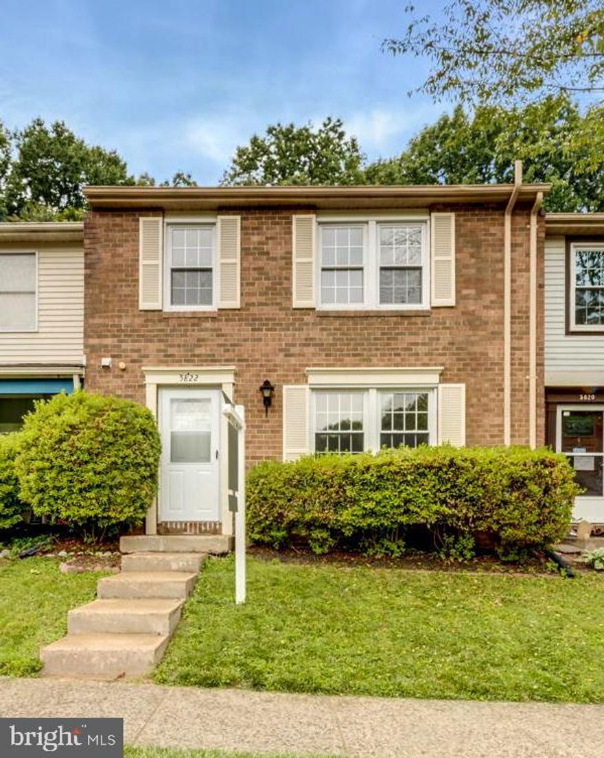 Tucked away on a quiet cul-de-sac backing to trees in sought after Burke Village!  This townhome is perfect!  Hardwood Floors, Freshly Painted, New Carpet, New Water Heater, newer HVAC, Huge Kitchen with Granite, Stainless Steel Appliances and tile backsplash, and Updated baths!
