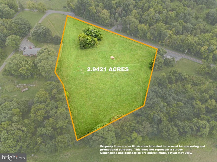 Beautiful 2.94 acre building lot on Winebrenner Rd, bordering the Berkeley/Jefferson County line- only 2 miles from Shepherdstown WV, 5.5 miles from Martinsburg, and 14 miles from Charles Town. This lot is level, quiet and is conveniently located to the schools, and plenty of shopping and dining options. The lot has been  approved for Class 1 septic systems by the county Health Dept. It has never been on the market before! Come enjoy life in the peaceful county yet close to all modern amenities, public transportation, Shepherd University, Cress Creek and all the cultural richness of Shepherdstown.