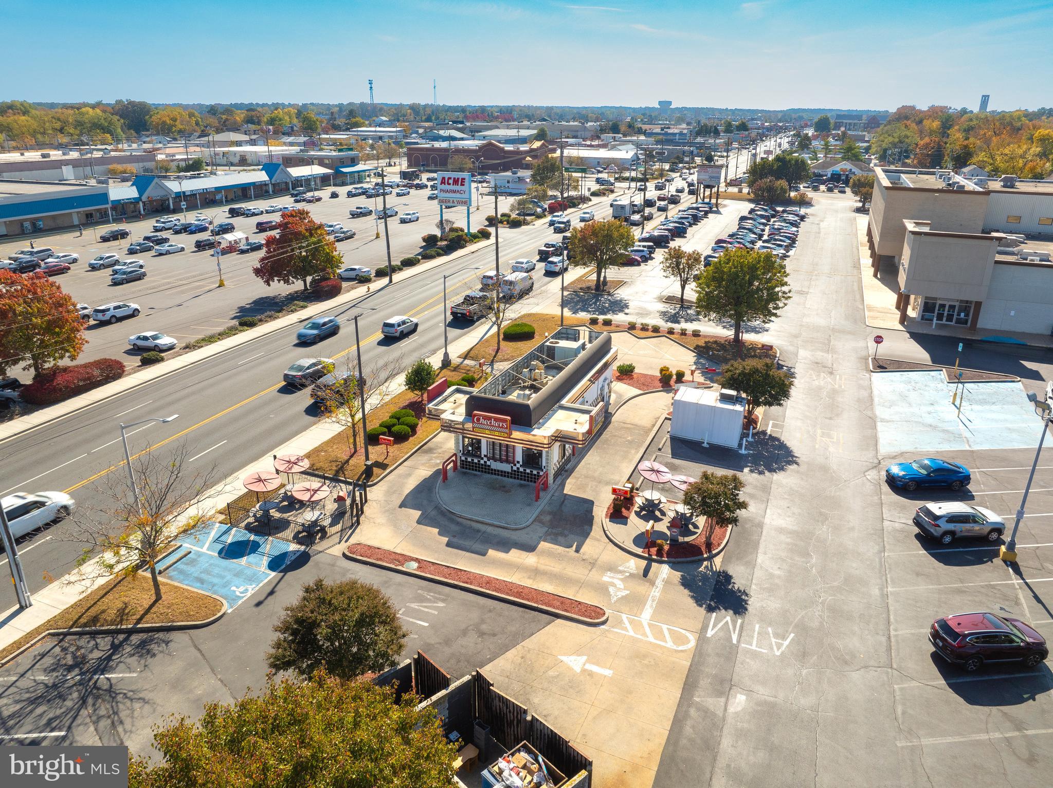 Former Checkers being offered as a turn key fast food restaurant. Kitchen is fully equipped with direct frontage and great visibility on RT 13 with daily traffic counts over 30K. The building itself has two drive throughs, two walk up ordering windows, and two bathrooms. Full equipment list is available in documents.