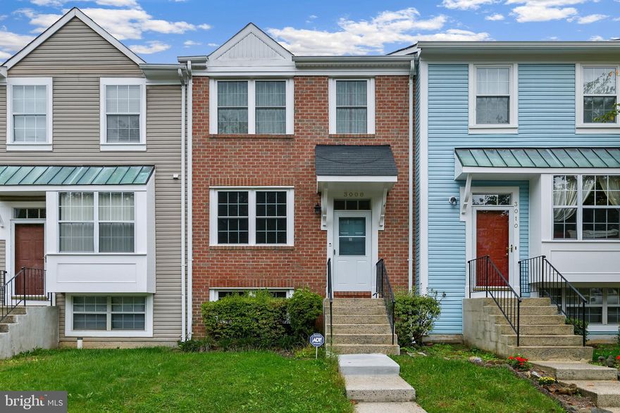 Beautiful hardwood floors adorn the entire first floor of this three level TH.  Space is abundant in the living/dining room combination.  This allows for the owner to flex the space between living and dining, and flows to an updated table space kitchen.  A large slider invites abundant sunlight and extends your living to the outdoors, where an oversized deck awaits. There is of course a half bath located on the main level as well.  Stairs from the deck lead to a private rear yard, where flower and vegetable gardens can flourish.  The upper level features three generously sized bedrooms, a full bath in the hall, and a private owners suite bath.  The recreation level offers a large living space as well as a private 4th bedroom and bath.  The lower level also walks out into the level and private rear yard which again connects to the main level deck via the rear deck stairs.  The community offers a pool and tennis which is just at the end of the walkway in front of the home.  Please enjoy your time at this property and perhaps you can call it home.