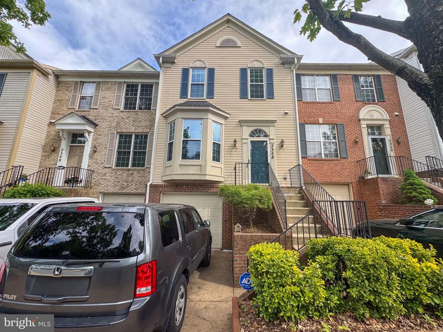 Welcome to this beautifully updated 3-bedroom, 2 full and 2 half bath townhome with garage in the desirable Longmead Crossing community. This spacious and well-maintained home features an updated kitchen with new appliances, granite countertops, and ample cabinet space. Enjoy open-concept living and dining areas that lead to a private deck—perfect for outdoor relaxation or entertaining.

The upper level offers three generously sized bedrooms, including a primary suite with en-suite bath, new washer and dryer, and skylight. The finished basement includes a gas fireplace and provides additional living space, ideal for a family room, home office, or gym, along with a convenient half bath.

Additional features include a garage with driveway parking, newer systems, and plenty of storage throughout. The home also includes a newer roof and new HVAC system.  Located close to major commuter routes, public transportation, shopping, dining, and parks.

The community Longmead Crossing in Silver Spring, MD, offers a vibrant community lifestyle with a variety of amenities designed for comfort, recreation, and convenience. two outdoor pools, a clubhouse, tennis courts, multi-purpose courts, walking trails, tot lots and picnic areas.