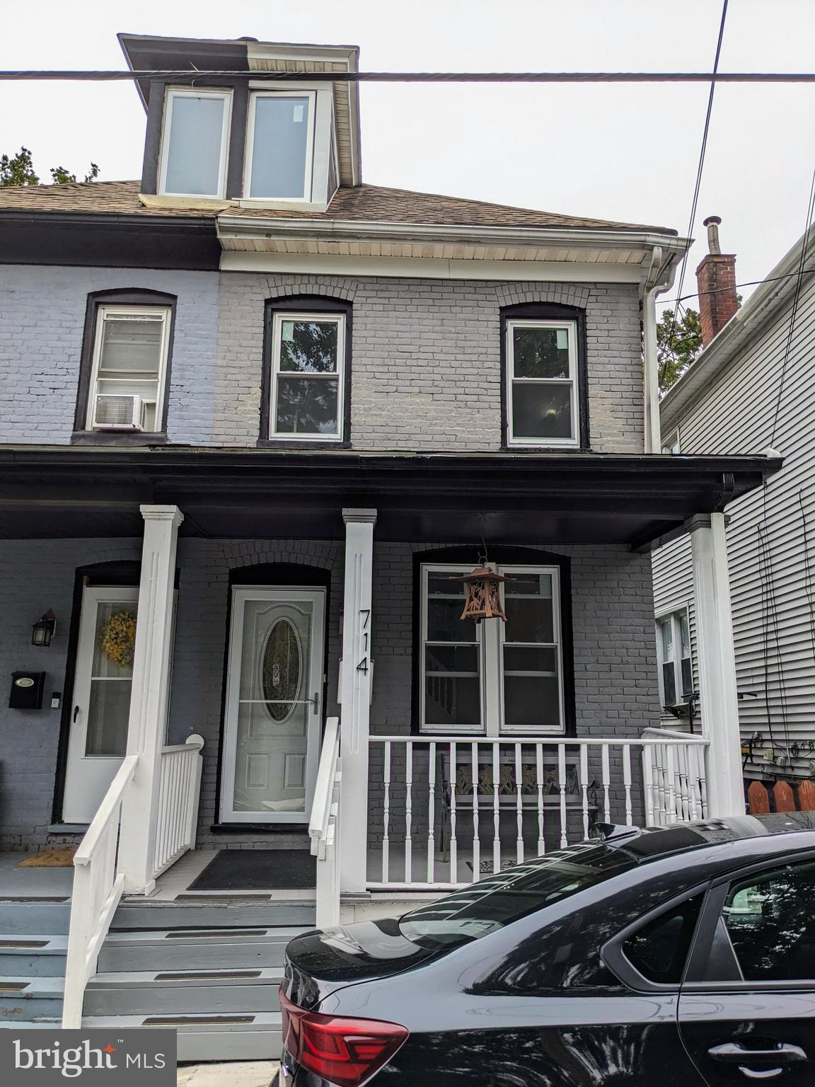 Completely remodeled Easton twin offering 4 BR’s & 2 full baths * Formal living & dining rooms * Updated kitchen * First floor laundry/mud room * Fully finished 3rd floor w/ large BR & full bath * Courtyard like private back yard * Covered front porch * Rear patio * Gas heat & hot water * Central AC * Washer, dryer, & refrigerator remain * Only a few blocks from downtown Easton’s main attractions * This home already has a clear CO from the City of Easton and is truly move in ready