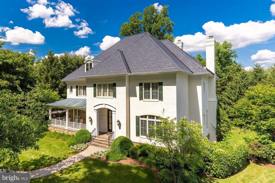 Truly stunning, stately 6BR/6BA/3HB colonial estate-style oasis within the private and secure gated section of Avenel - Rapley Preserve. This exquisitely appointed custom built home features an in-home theater, fitness center, and pool.  Gracious proportions, featuring high ceilings, wonderfully scaled rooms, areas for offices and entertainment lend themselves to truly comfortable at-home living.  Sited directly across from the mature trees within Rapley Grove Park.  A perfect home.