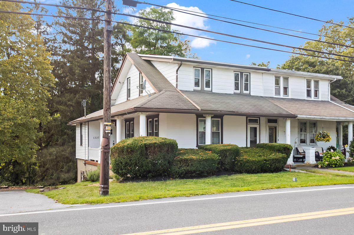 Welcome to this Cornwall Lebanon Cutie, step right up the inviting wrap around porch, awaiting your own personal touch. The interior has been freshly painted and includes new appliances, providing a clean and move-in ready environment for you and your family. A highlight of the property is the sunroom space, perfect for morning coffee, relaxing afternoons, or creating your own cozy retreat. Upstairs features 3 hall entered bedrooms & a full bathroom. Outside, you’ll find both an attached single-car garage and a detached garage, offering ample parking and storage options. This home is full of character and opportunity—ready for its next owner to start its next chapter!