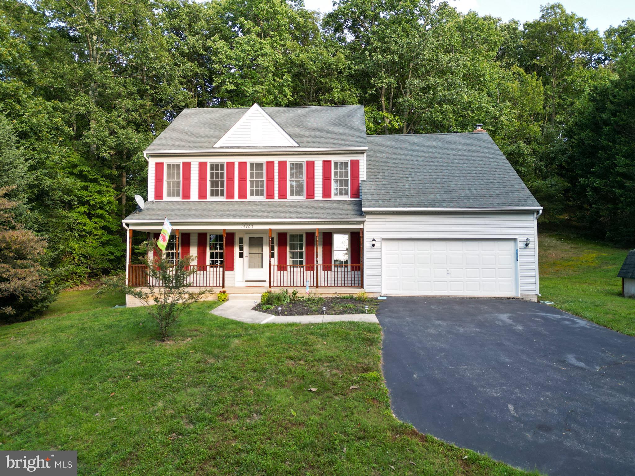 Welcome Home! This beautiful 4 bedroom, 3 1/2 bath colonial-style home is nestled in the center of 2 acres in the Talbot Run Estates of Mount Airy. Located on a quiet cul-de-sac in Frederick County, this home offers a master suite with 2 walk-in closets and large soaking tub. The laundry room is on the main floor with access to the insulated garage. This property has many updates including granite countertops, a fully finished basement plus new carpet, flooring, and paint throughout. New roof in July 2018. There is a large deck to enjoy your morning coffee or family barbeques while enjoying the wooded view. Make the upper woods your own park! Close to the heart of Mt. Airy for all your shopping needs with easy access to I-70 and MD-32. Whether you love to entertain or simply love your privacy, this house has the best of both worlds! Property has been appraised at 670,000