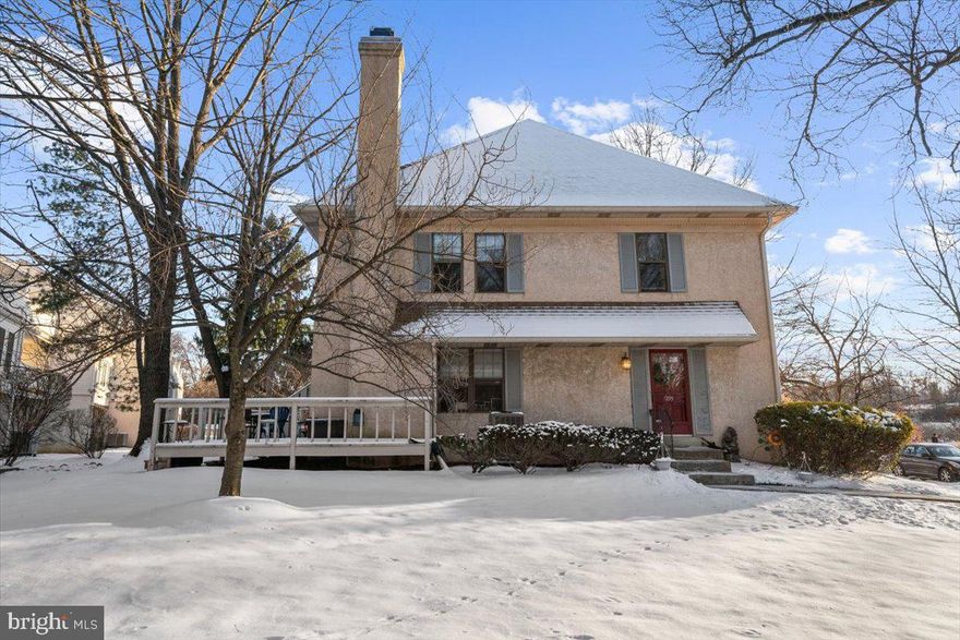 Welcome to your new home in a desirable TE school district of Chesterbrook community.  This stunning end unit condo offers a perfect 2 bedrooms, 2 baths upstairs and a powder room is on a main level, a recent remodeled kitchen.  The master suite features its own private bath.  Step outside through the sliding door is the private deck. Partially finished basement is perfect for a home office or additional living space.  With HOA covering snow removal, outside landscape maintenance, gutters and downspouts, mailbox replacement, parking lot maintenance, a new home owner can truly relax and enjoy all that this wonderful community has to offer.